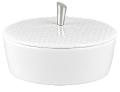 Covered sugar bowl with metal knob - Raynaud